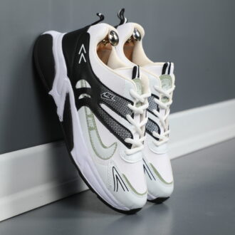 کتونی مردانه نایک سفید زیتونی CLUB