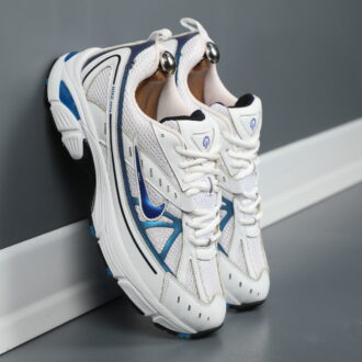 کتونی مردانه نایک سفید آبی نایک آبی 2024