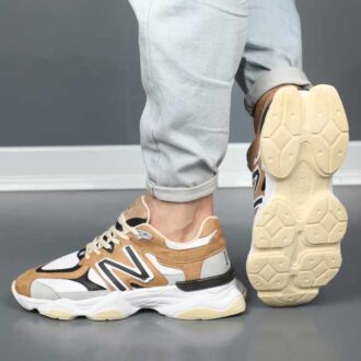 کتونی مردانه نیوبالانس 9060 کرم مشکی کد KD