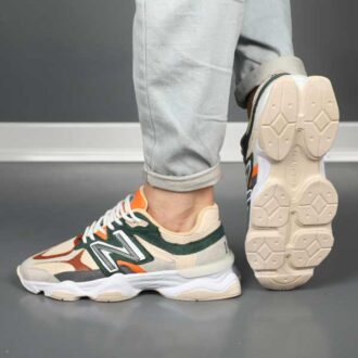 کتونی مردانه نیوبالانس 9060 JFG کرم سبز SOLO کد LP