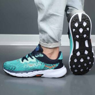 کتونی مردانه مدل HOKA سبز