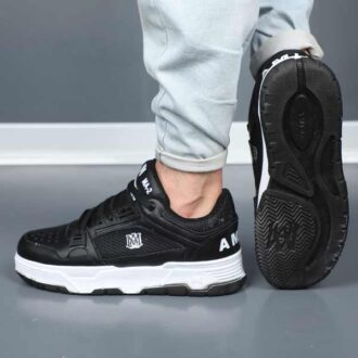 کتونی مردانه امیری مشکی زیره سفید